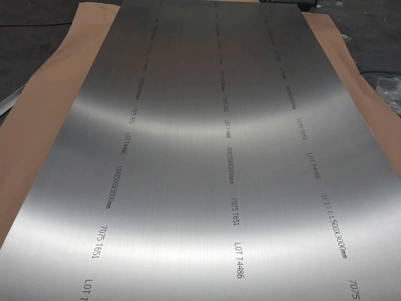 7075 T6 T651 aluminum alloy plate sheet stock