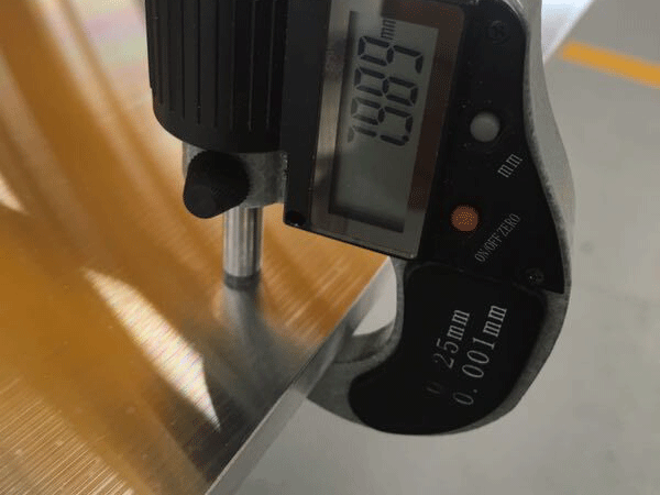 5083 Cast tool aluminum plate test